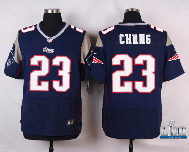 2019 New England Patriots Super Bowl LIII elite Jerseys-003